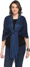 Load image into Gallery viewer, Large Soft Shawl Wraps for Women Pashmina Scarf Wedding Favors Bride Bridesmaid Gifts Evening Dress - World of Scarfs
