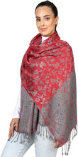 Load image into Gallery viewer, World of Shawls Ladies Floral Paisley Bordered Pashmina Feel Shawl Scarf Wrap Stole Luxuriously Warm Soft and Silky Touch - World of Scarfs
