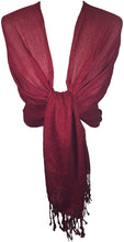 Load image into Gallery viewer, World of Shawls Wedding Party Occasion Self Glitter Shawl Scarf Wrap Hijab - World of Scarfs

