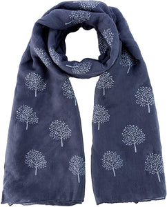 World of Shawls Mulberry Tree Scarf Shawl Wrap Soft Warm - World of Scarfs