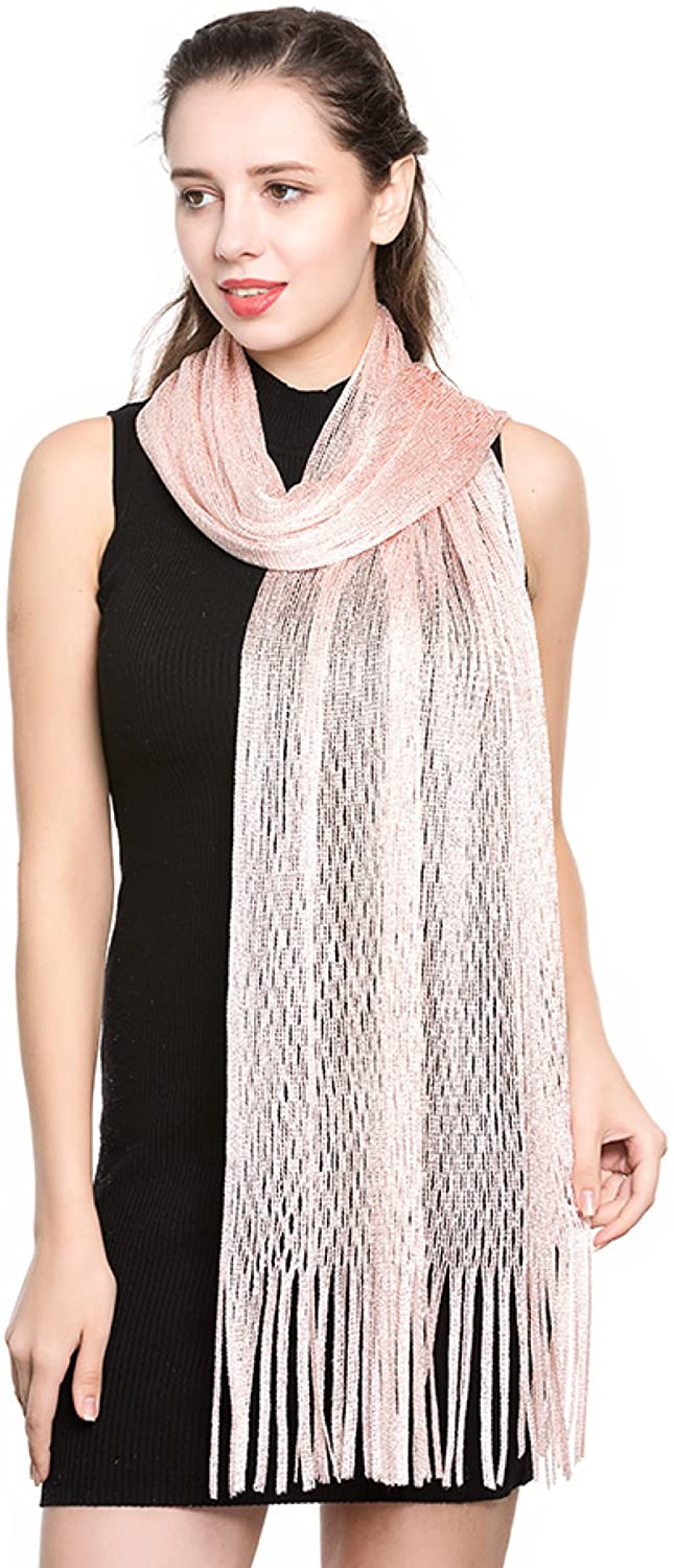 World of Shawls Scarf Wrap for Evening Dresses - Sheer Bridal Women's World of Shawls Scarf Wrap for Evening Dresses - Sheer Bridal Women's