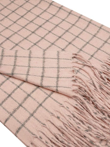 World of Shawls WINTER WARMER Thick Large Window Pane/Check/Graph Fashion Scarf Blanket Wrap Unisex - World of Scarfs