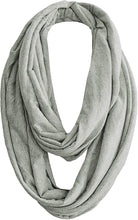 Load image into Gallery viewer, Wrap &amp; Go Trendy Unisex Ladies Women&#39;s Men&#39;s Jersey Cotton Solid Infinity Circle Tube Loop Snood Scarf by World of Shawls - World of Scarfs
