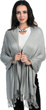 Load image into Gallery viewer, World of Shawls Ultra Smooth Cashmere Feel Soft Pashmina Style Wrap Scarf - World of Scarfs
