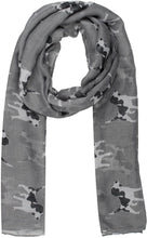 Load image into Gallery viewer, World of Shawls Pug Dog, Dachshund Dogs, Spaniel Dog, Jack Russell Print Scarf - All Seasons Lovely Soft Scarf Wraps Shawl Scarves - World of Scarfs
