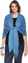 Load image into Gallery viewer, Large Soft Shawl Wraps for Women Pashmina Scarf Wedding Favors Bride Bridesmaid Gifts Evening Dress - World of Scarfs
