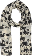 Load image into Gallery viewer, World of Shawls Ladies Womens Elephant Print Scarf Wraps Shawl Soft Scarves Sarong - World of Scarfs
