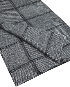 World of Shawls WINTER WARMER Thick Large Plaid Check Design Fashion Scarf Blanket Wrap Unisex - World of Scarfs