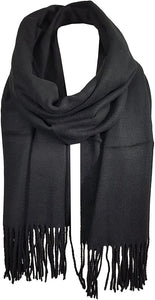 World of Shawls Unisex Ladies Mens Wrap Shawl Scarf Blanket Thick Winter Warm - World of Scarfs