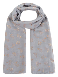 New Sparkling Bunny Rabbit Print Ladies Celebrity Style Scarves Maxi, Scarf, Wrap, Sarong, Shawls - World of Scarfs